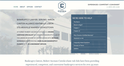 Desktop Screenshot of bankruptcylawohio.com